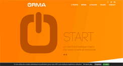 Desktop Screenshot of orma.fr